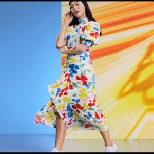 Rixo for Target Dress Size 14 White Floral